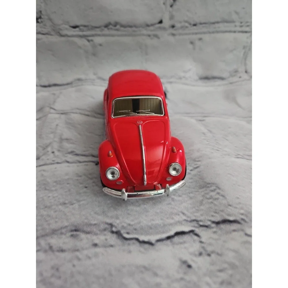 Lot of 3 Kinsmart Diecast Model Cars 1953 Ford F100 Jeep Wrangler VW Beetle